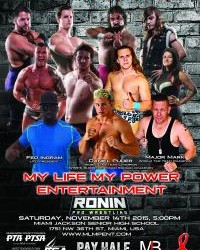 Pro-Wrestling in Miami Florida, November 14th 2015